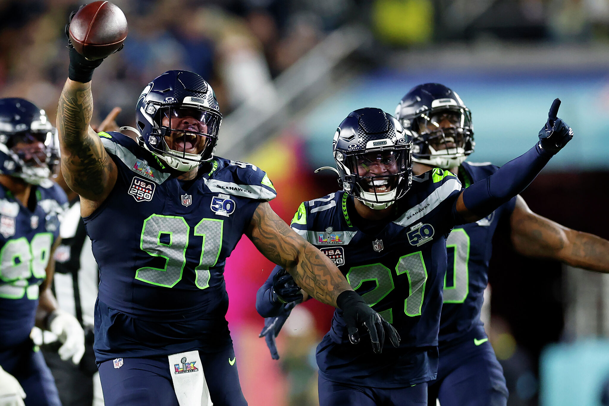 Seahawks ride a dominating defense past Patriots to win Super Bowl LX