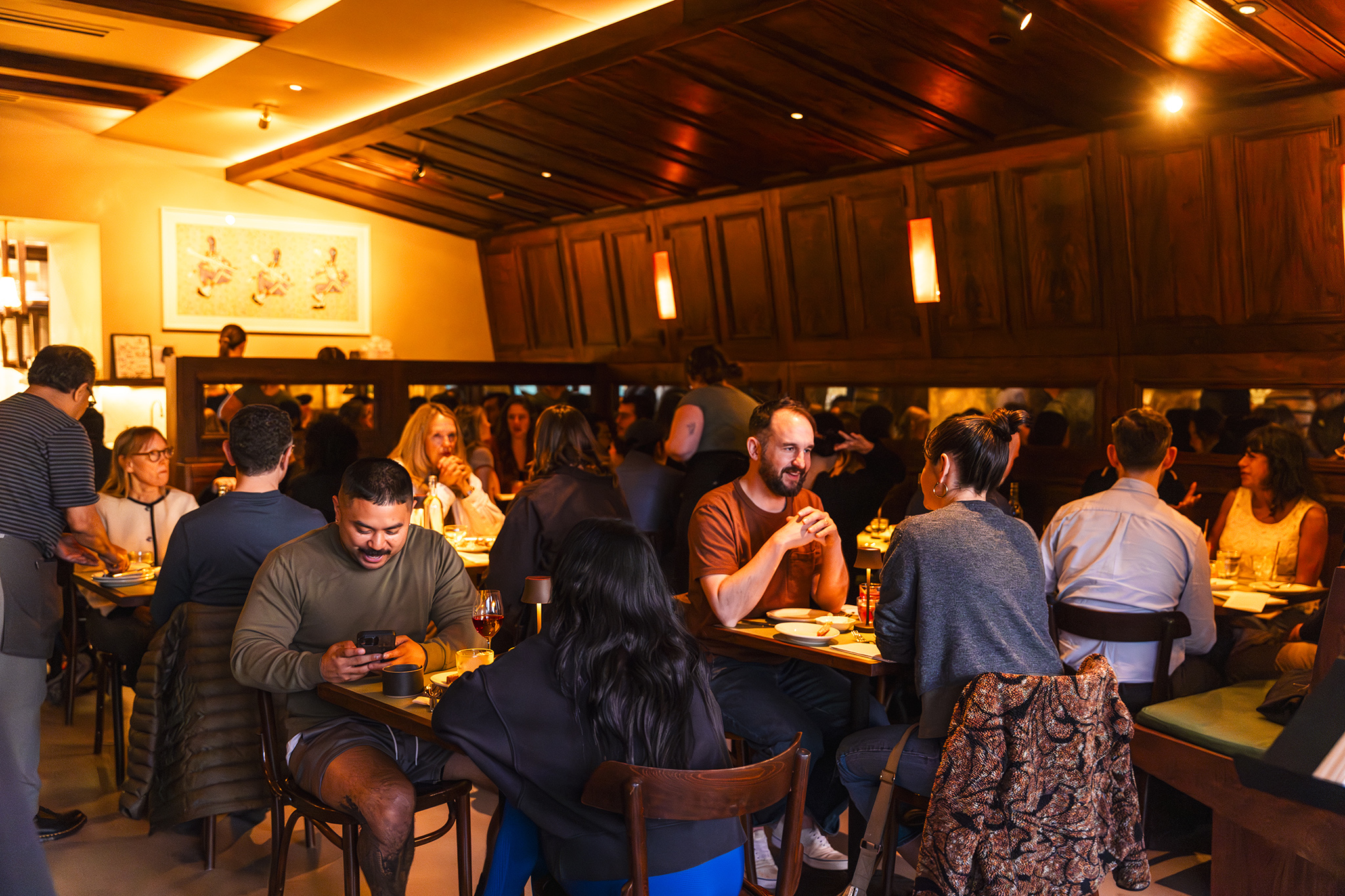 Chez Panisse spinoff only has 14 Yelp reviews and no press. It's still mobbed.