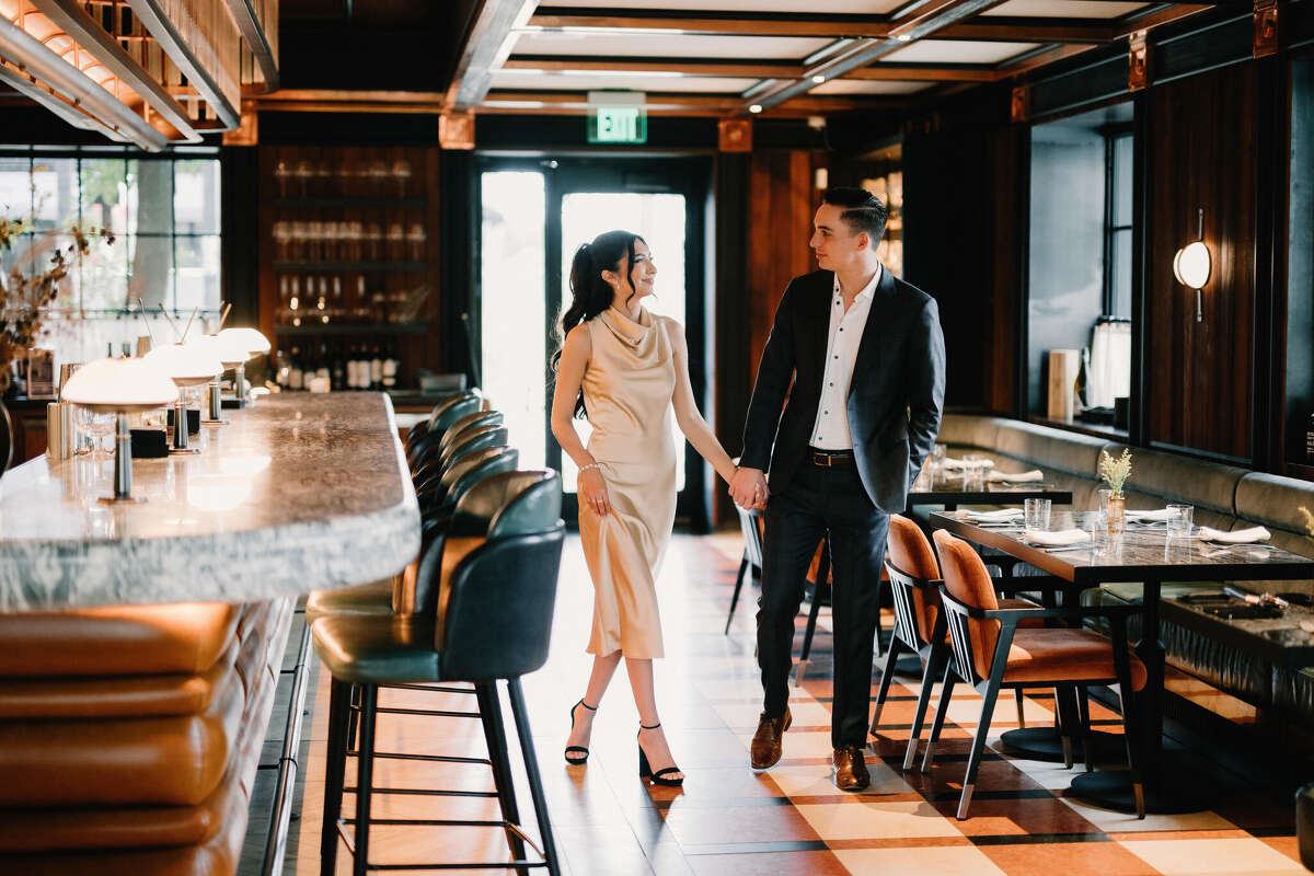 Sonia Garcia took engagement photos at Andiron, months before it closed. It lives on through her photos. 