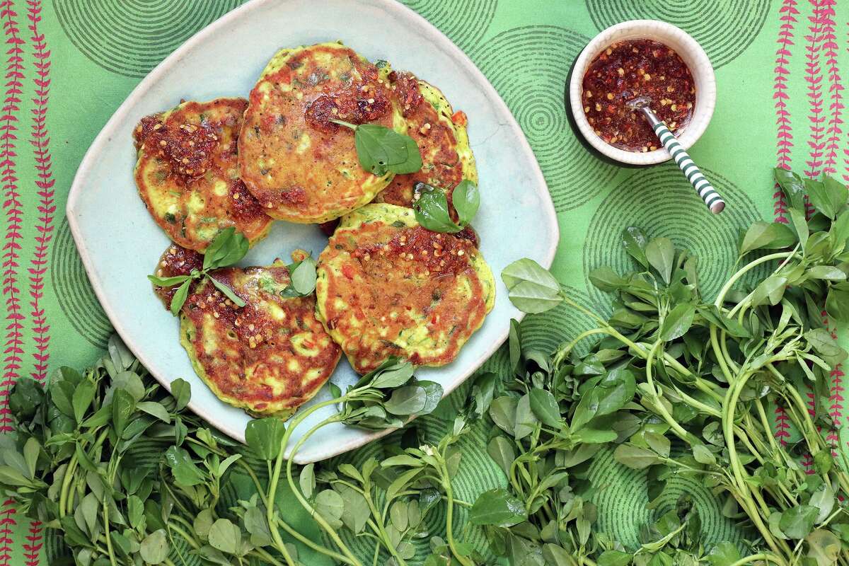 Hot Honey Fenugreek Pancakes from Anita Jaisinghani