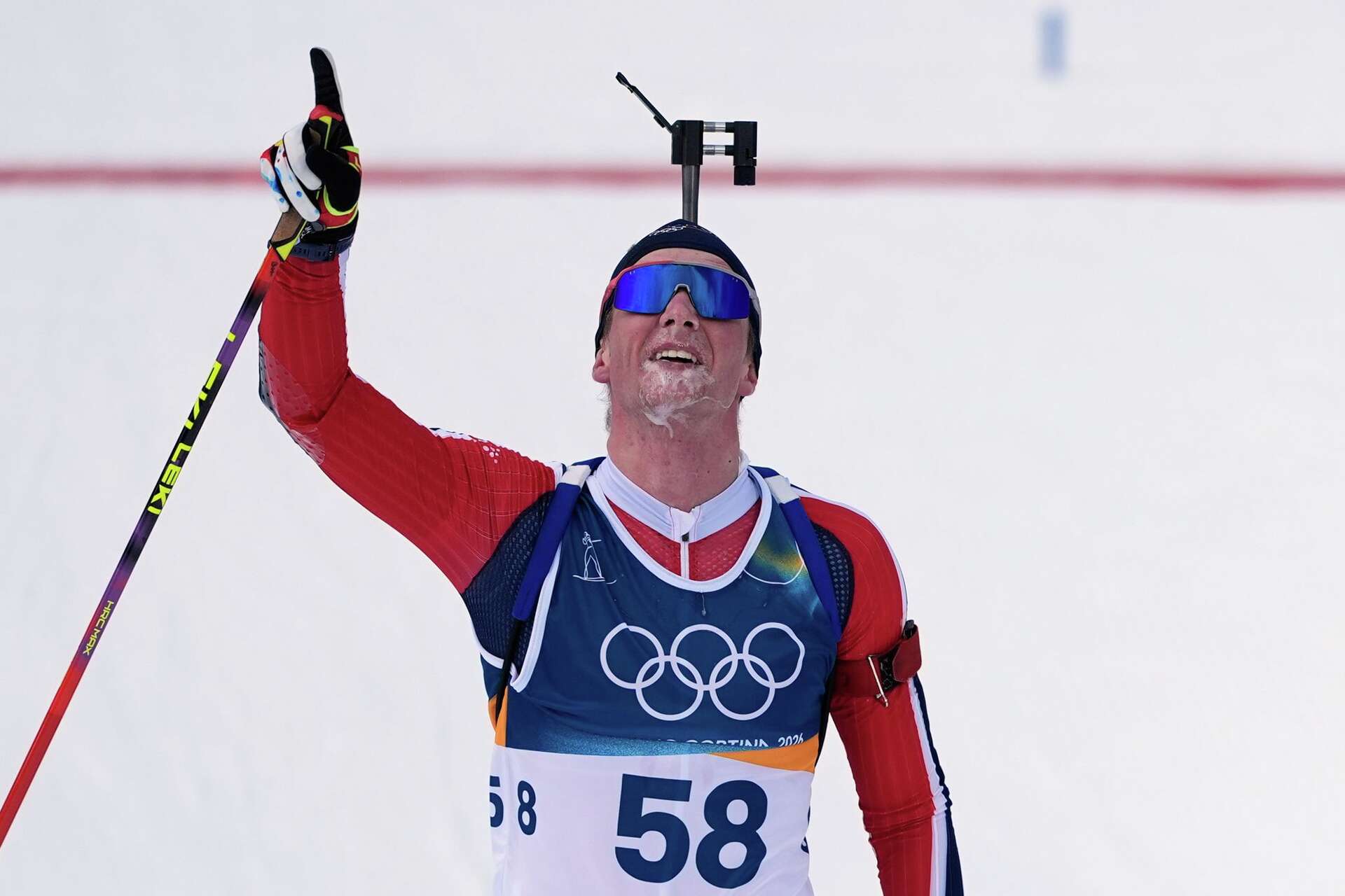 Norway's Johan-Olav Botn recalls friend's death as he wins Olympic 20K biathlon
