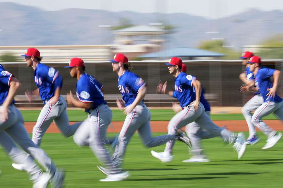 Texas Rangers Spring Training 2020 All smiles in Surprise: See photos from Texas Rangers' first day of ...