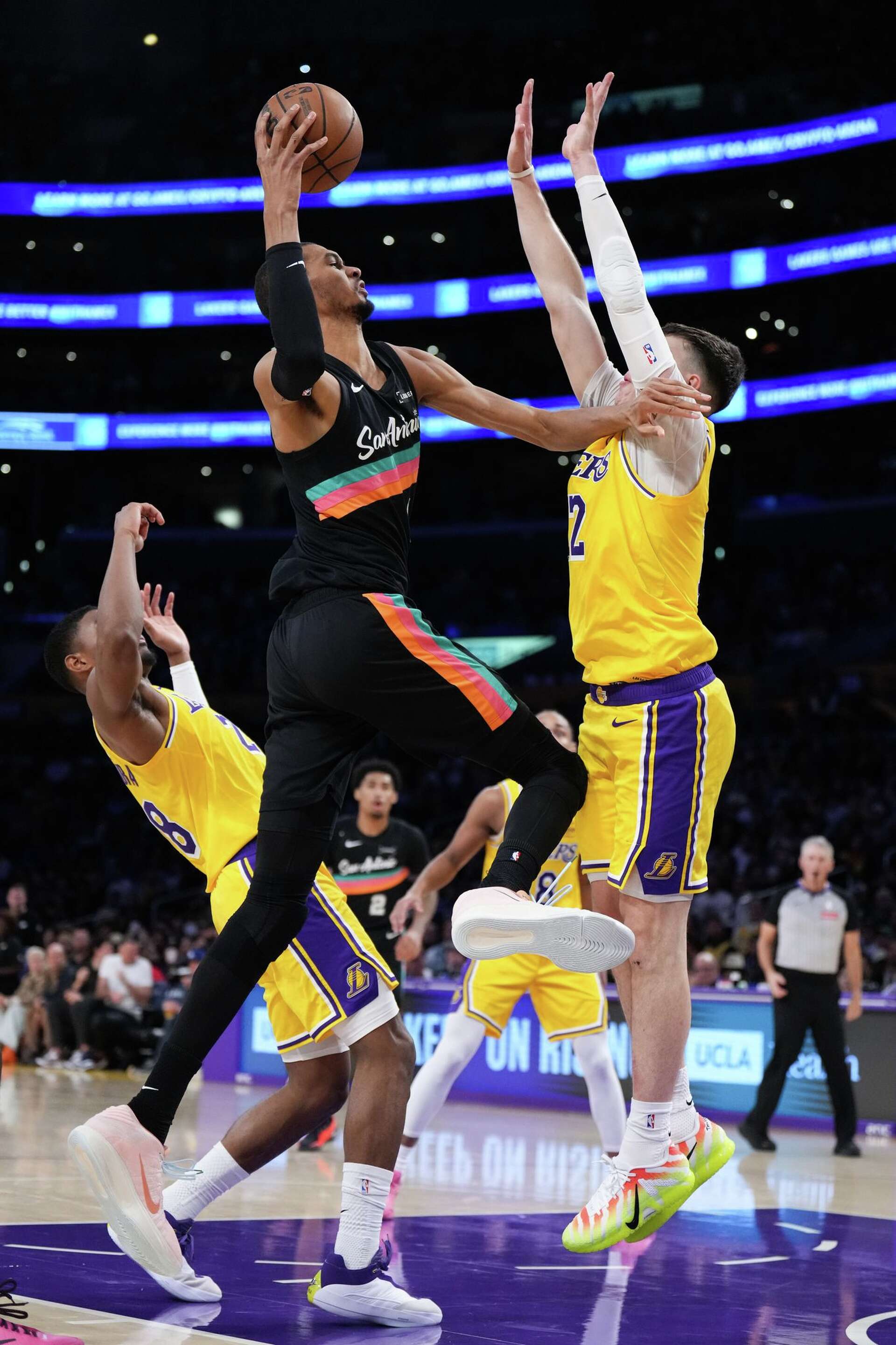 Victor Wembanyama scored 40 against the Lakers and still wanted more