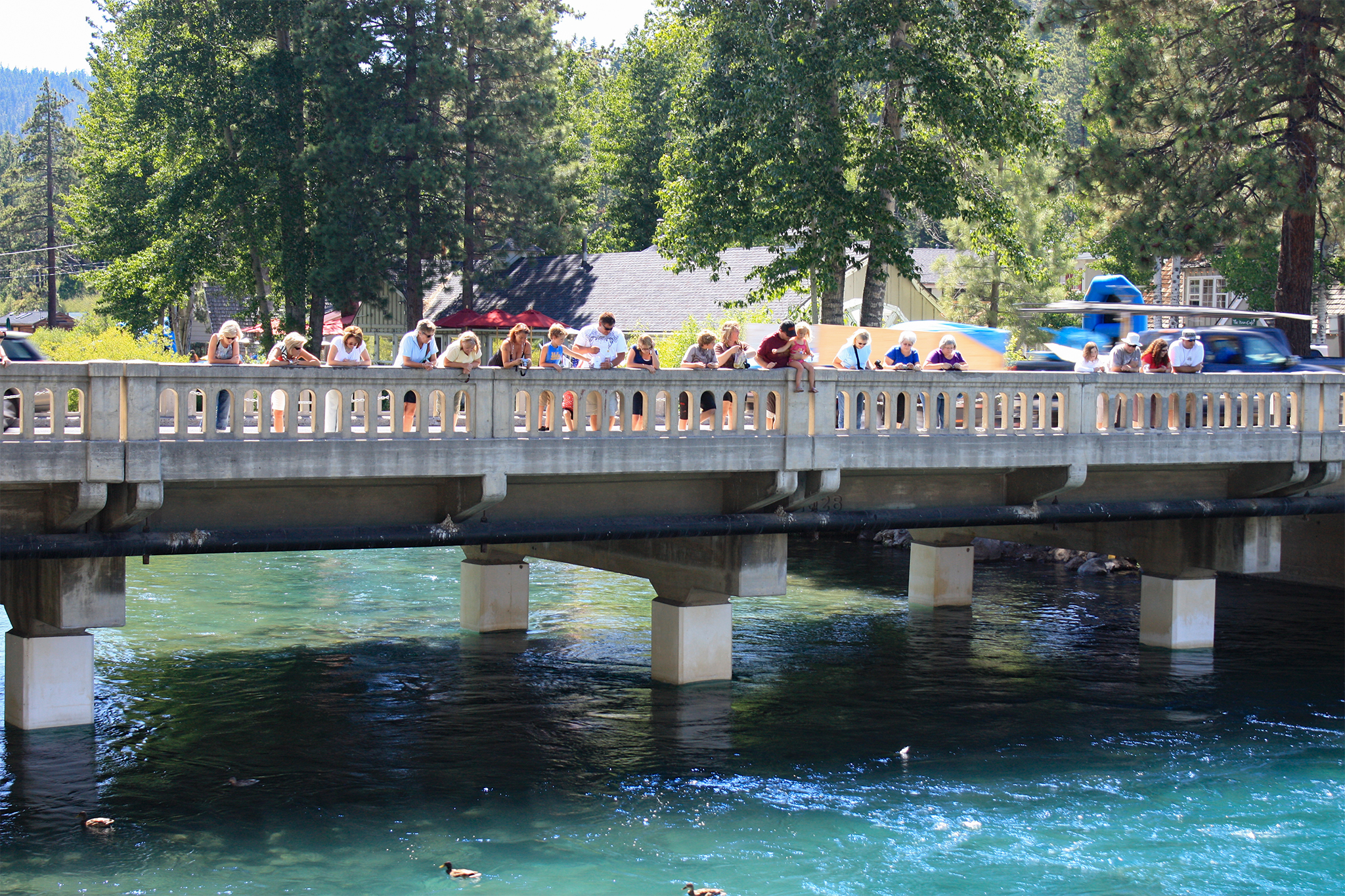 Lake Tahoe bridge with cheeky nickname reopens after $10 million replacement