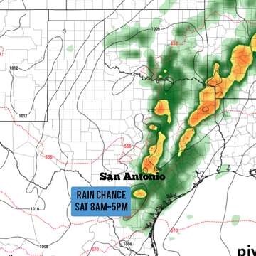 Severe storms possible across Texas this weekend. Here’s where.