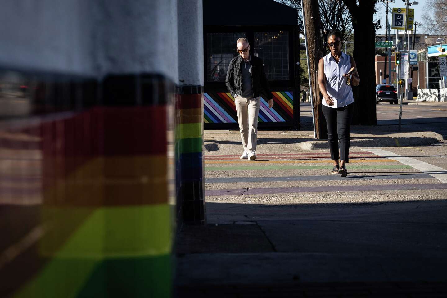 Native Crosswalk Dallas will begin removing decorative crosswalks March 23