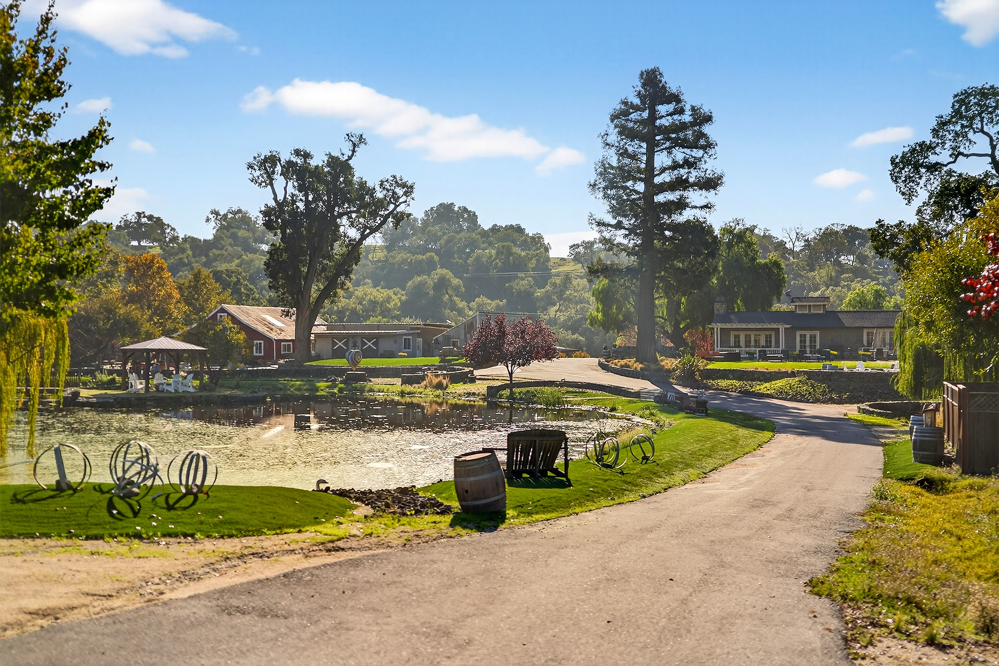 This 58-acre Bay Area estate comes with zebras and camels - SFGATE