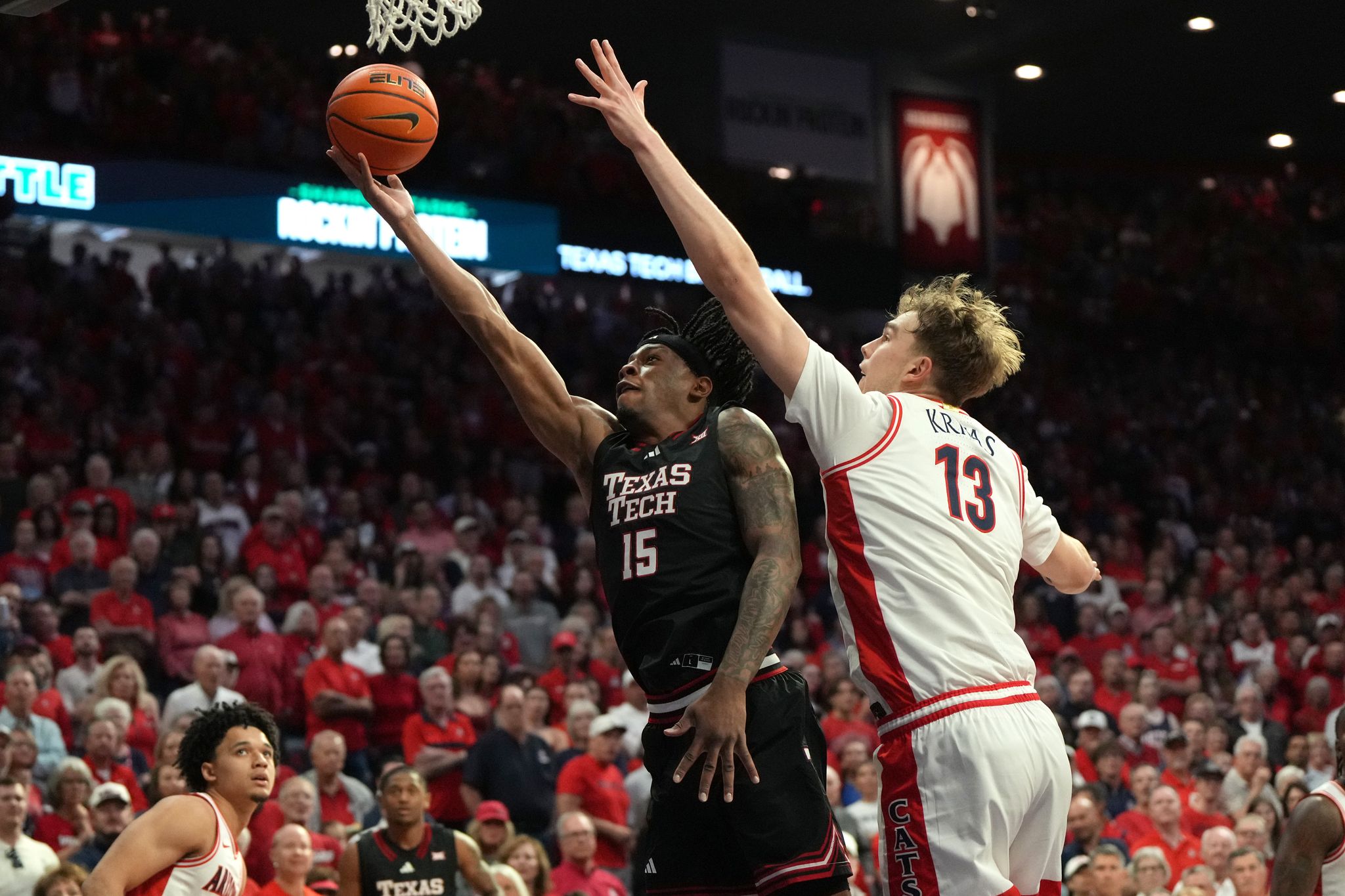 Jt Toppin Puts On Low Post Masterclass In No 16 Texas Techs Ot Win 