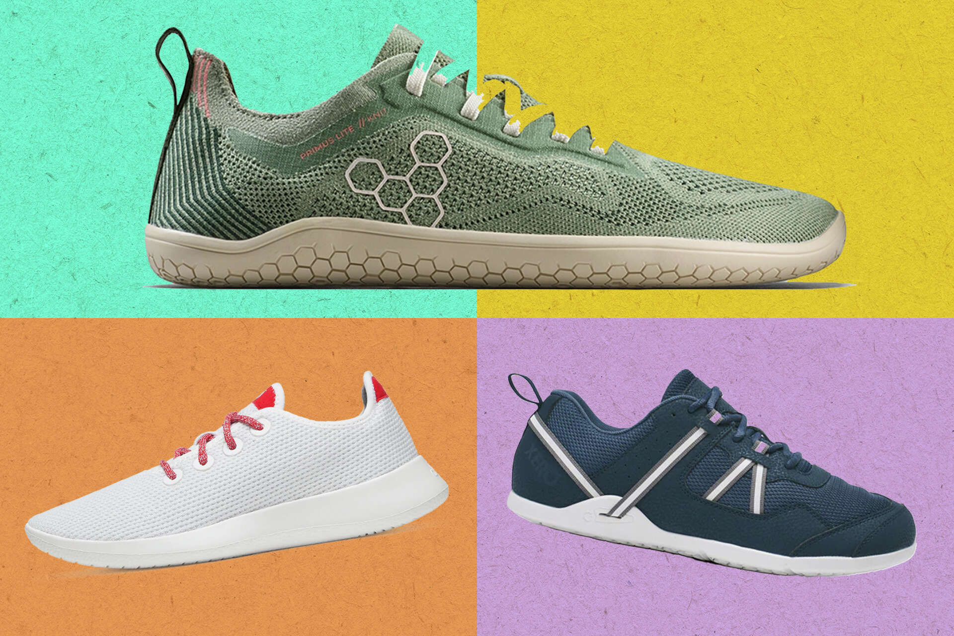 plastic free running shoes