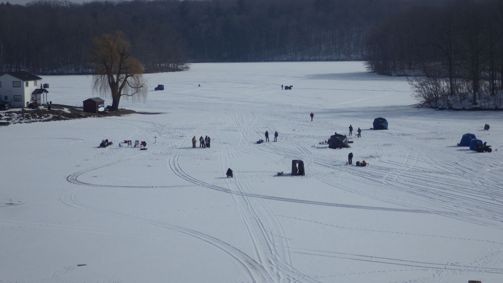 The restaurant on the corner of Maple, River streets