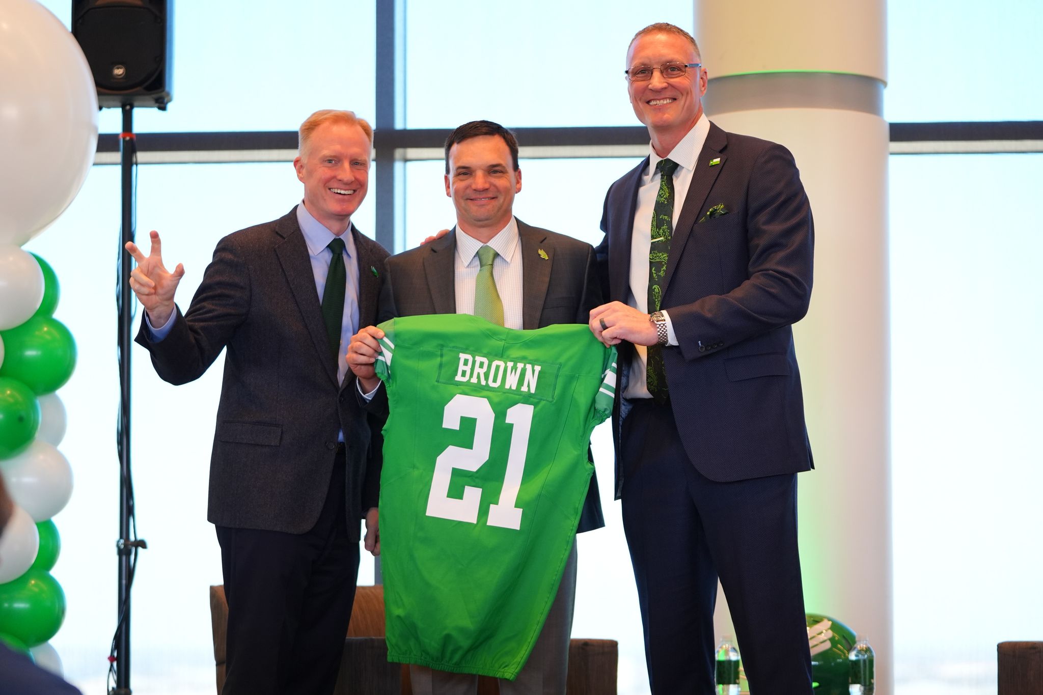 UNT hits field for first time in spring under new HC Neal Brown