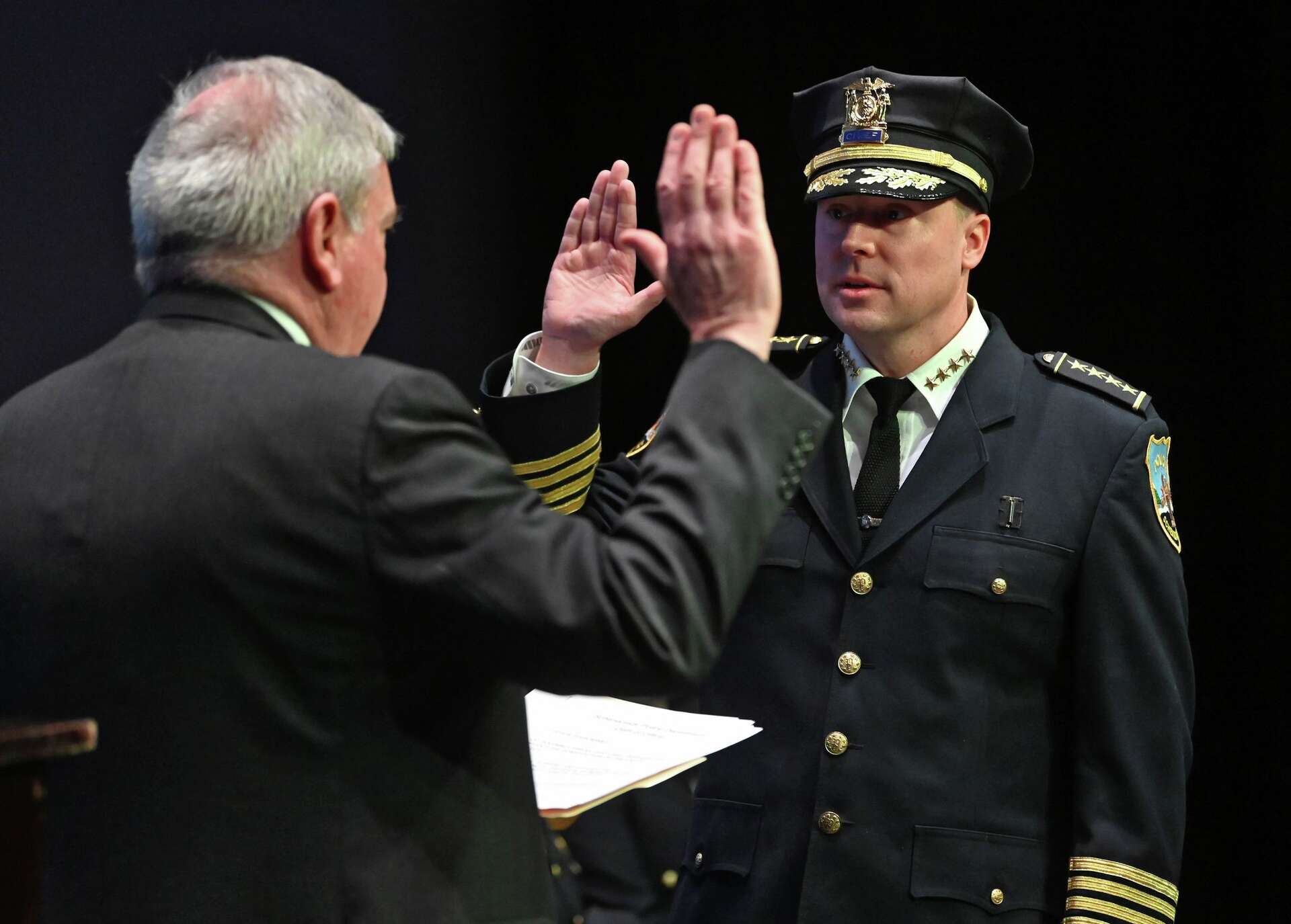 Schenectady's new police chief takes oath of office