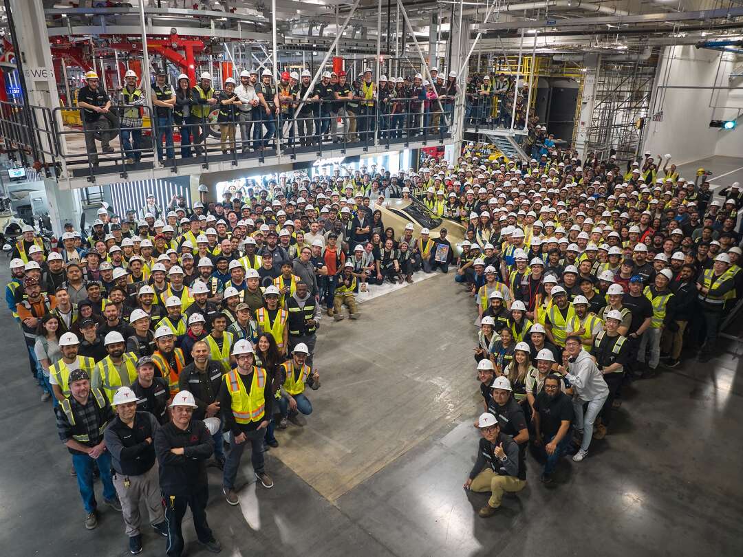 The first Tesla Cybercab rolled off a Texas production line
