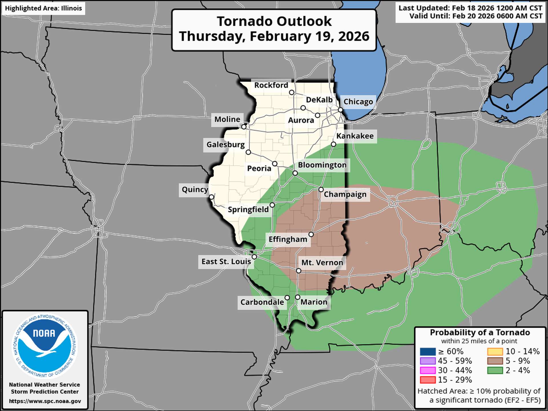 Illinois severe thunderstorm timing and threats coming into focus