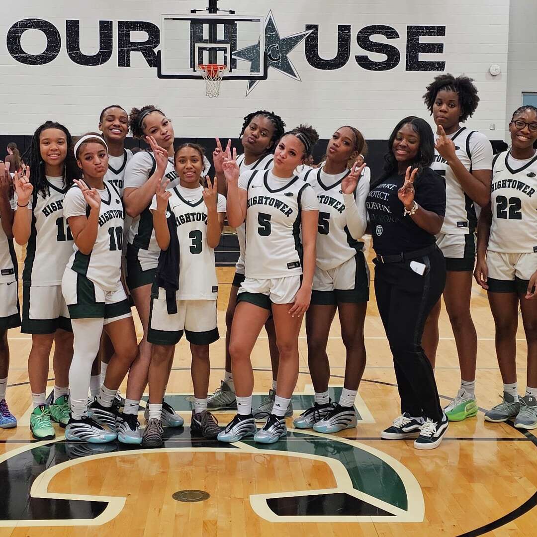 The Hightower girls basketball team earned a bi-district victory against Manvel on Monday night.