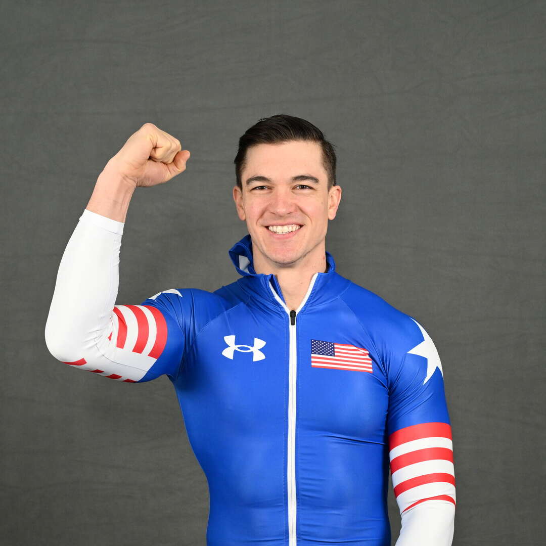 Olympian Boone Niederhofer of Team United States poses for a photo on February 03, 2026 ahead of the 2026 Milan Winter Olympics.