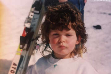 The tiny Sierra town behind US Olympic alpine skier Keely Cashman