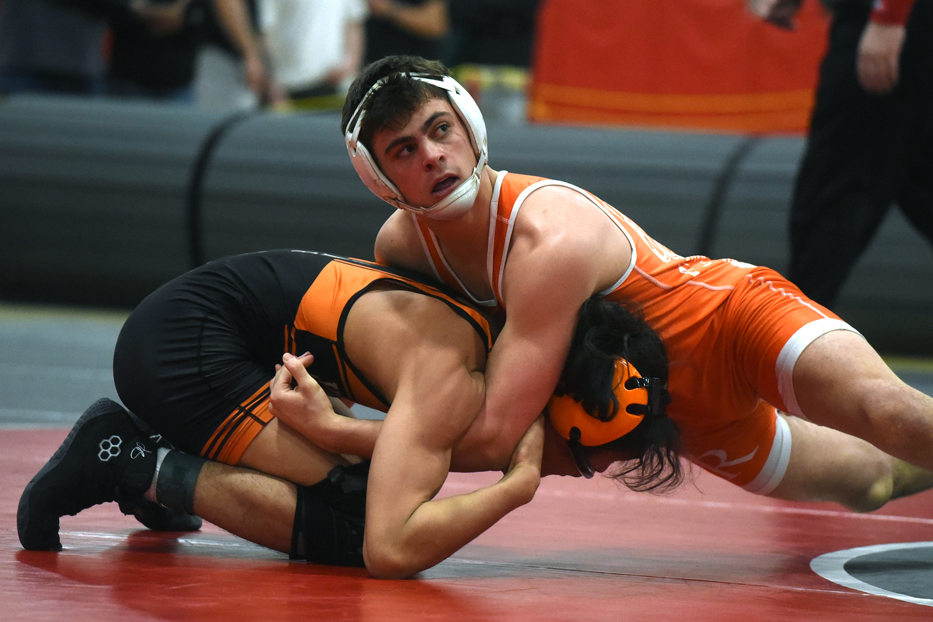 Ridgefield wrestler John Carrozza, Wesleyan commit, key for Ridgefield