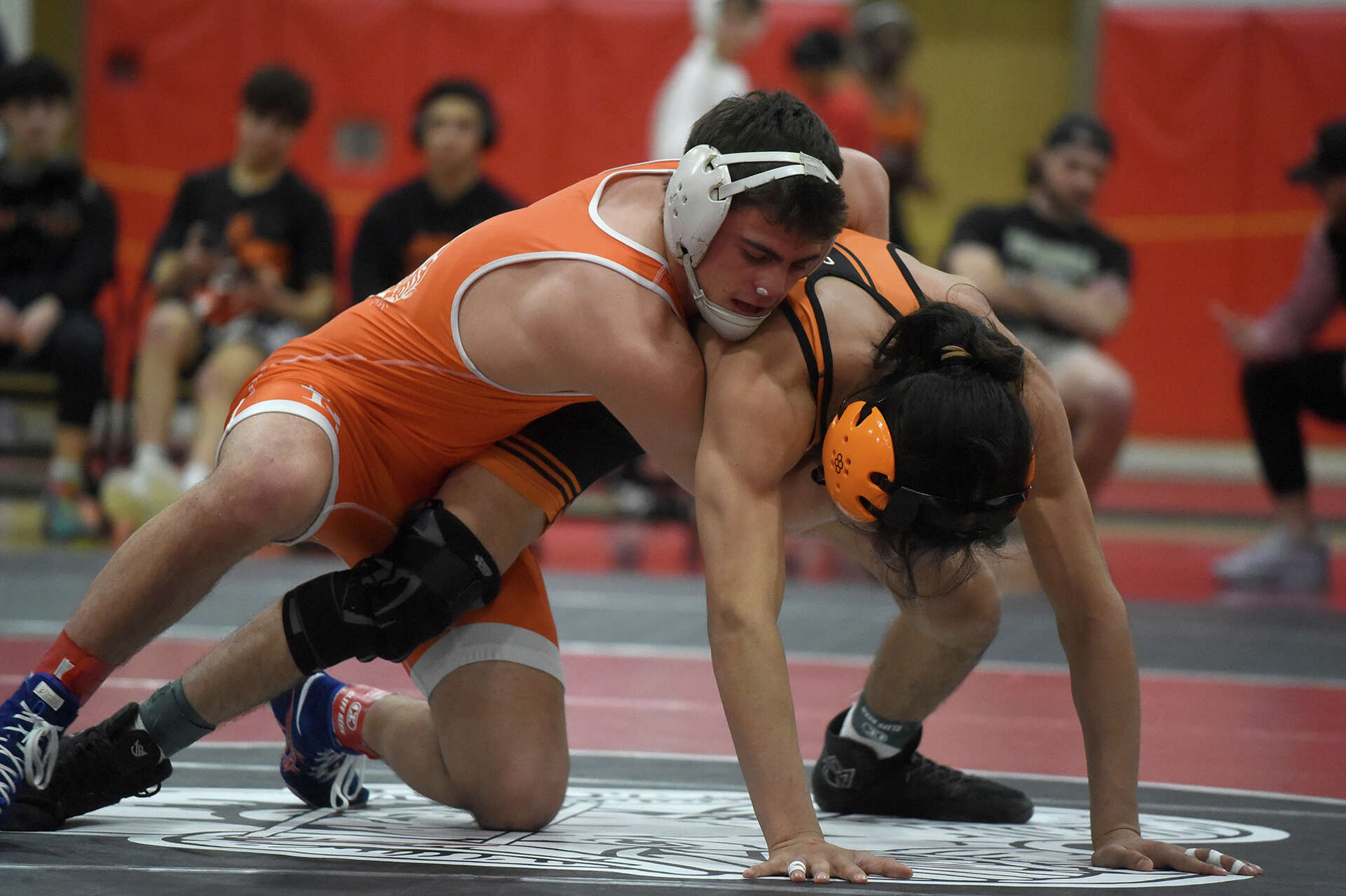 Ridgefield wrestler John Carrozza, Wesleyan commit, key for Ridgefield