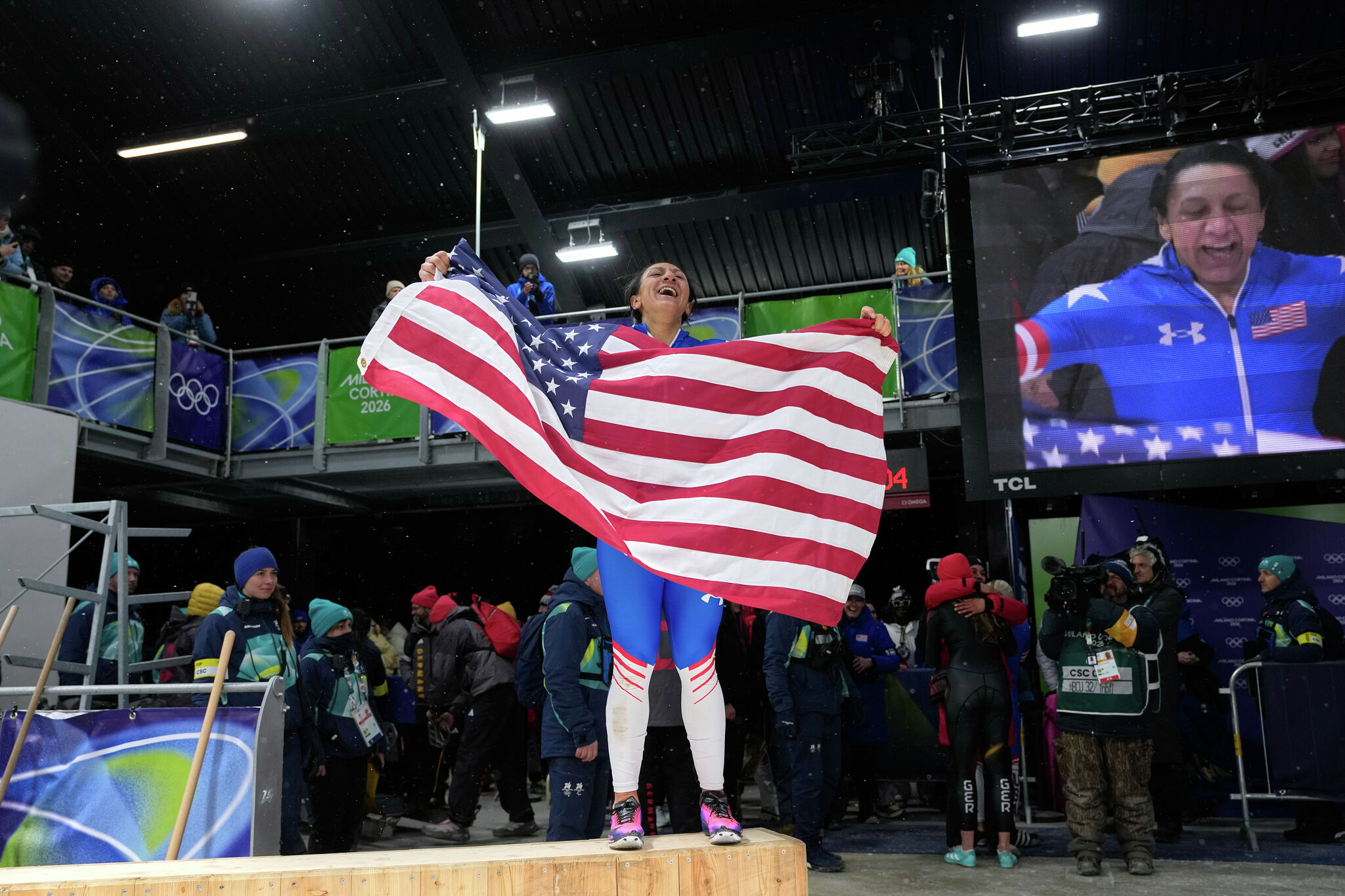 Texas bobsledder Elana Meyers Taylor wins Olympic gold at 41