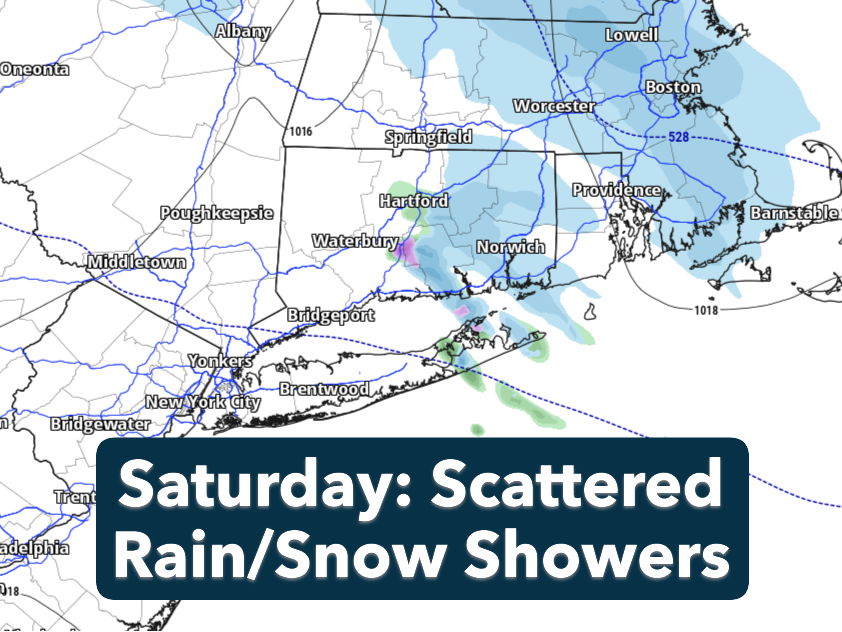 Light snow in CT on Saturday before big storm Sunday night