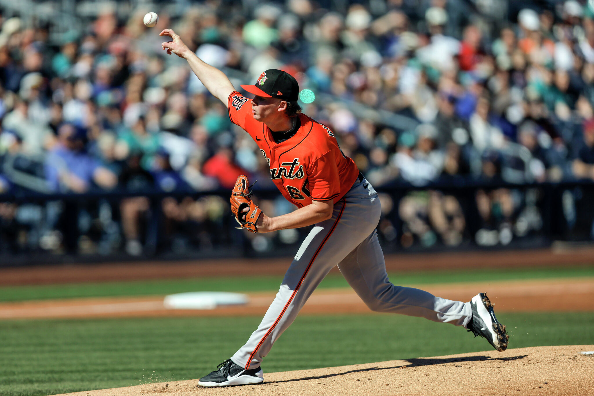 Giants' Hayden Birdsong has elbow injury; team awaiting medical advice