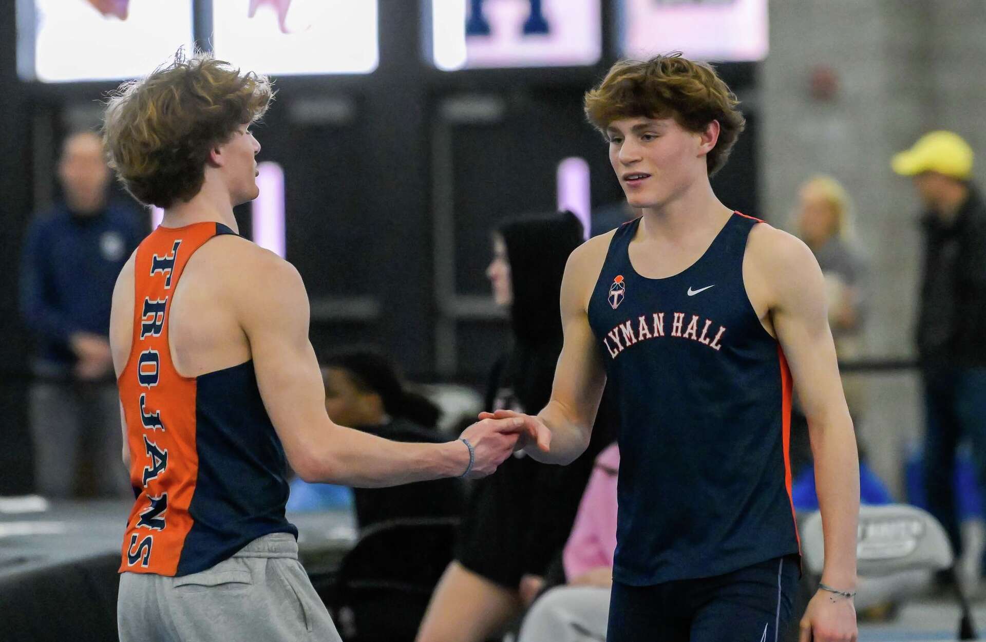 Aaron Riches Lyman Hall's Rich twins piled up medals in illustrious indoor career