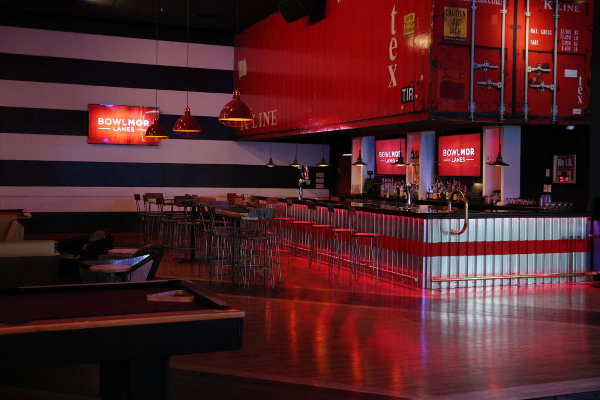 Look inside Bowlmor, Dallas' spruced up bowling alley in Addison