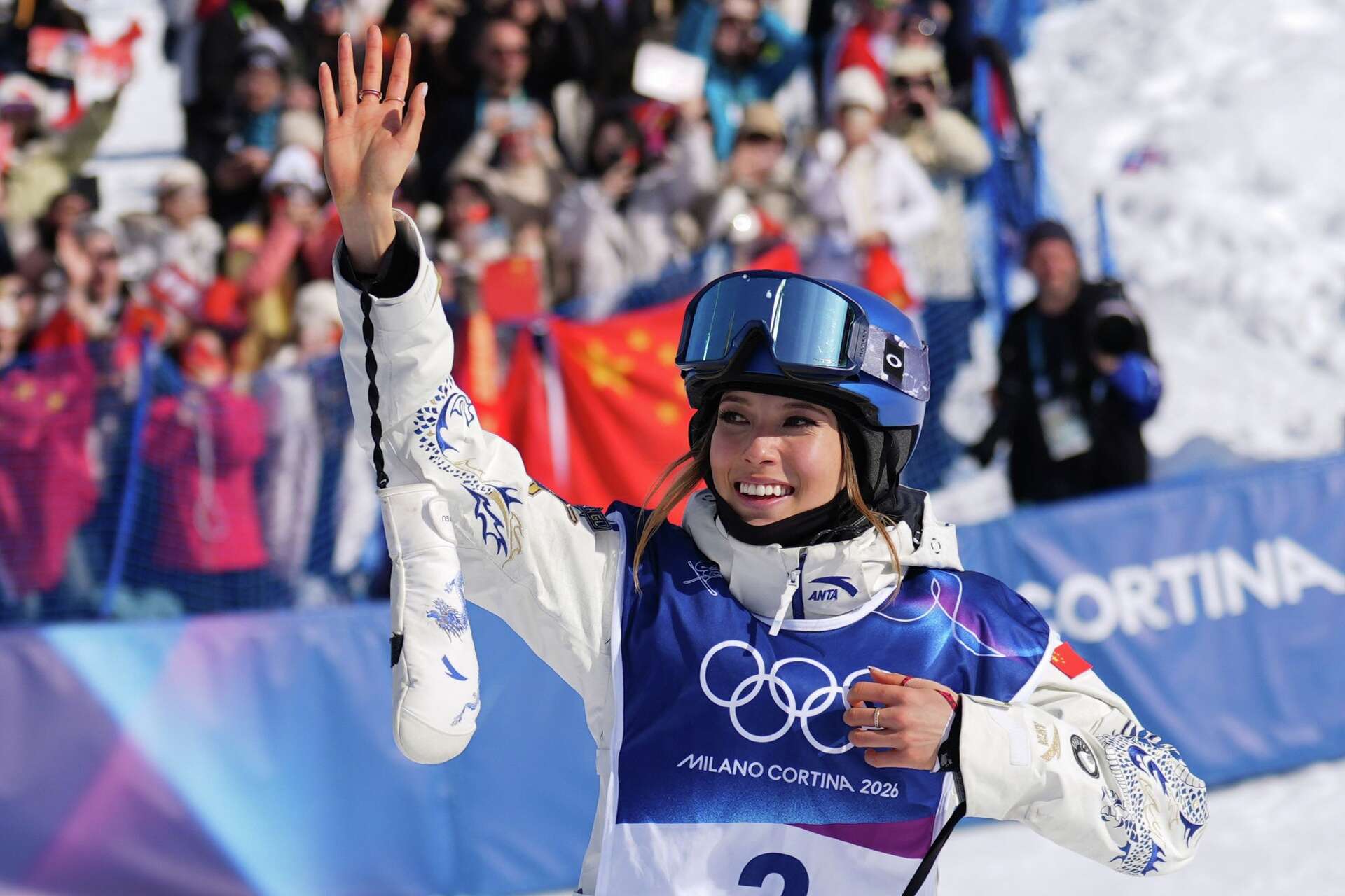 Eileen Gu finds gold on the halfpipe to make it 6 medals in 6 Olympic ...