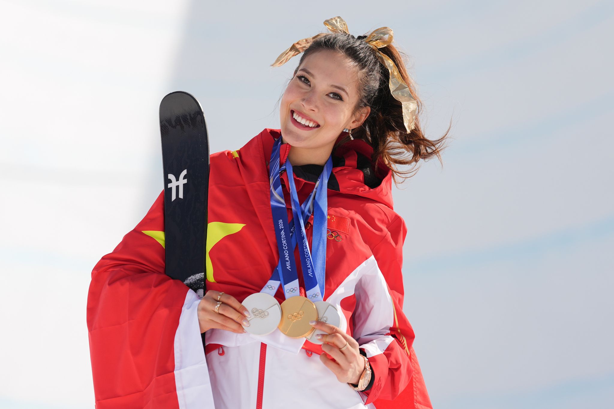 Eileen Gu finds gold on the halfpipe to make it 6 medals in 6 Olympic ...