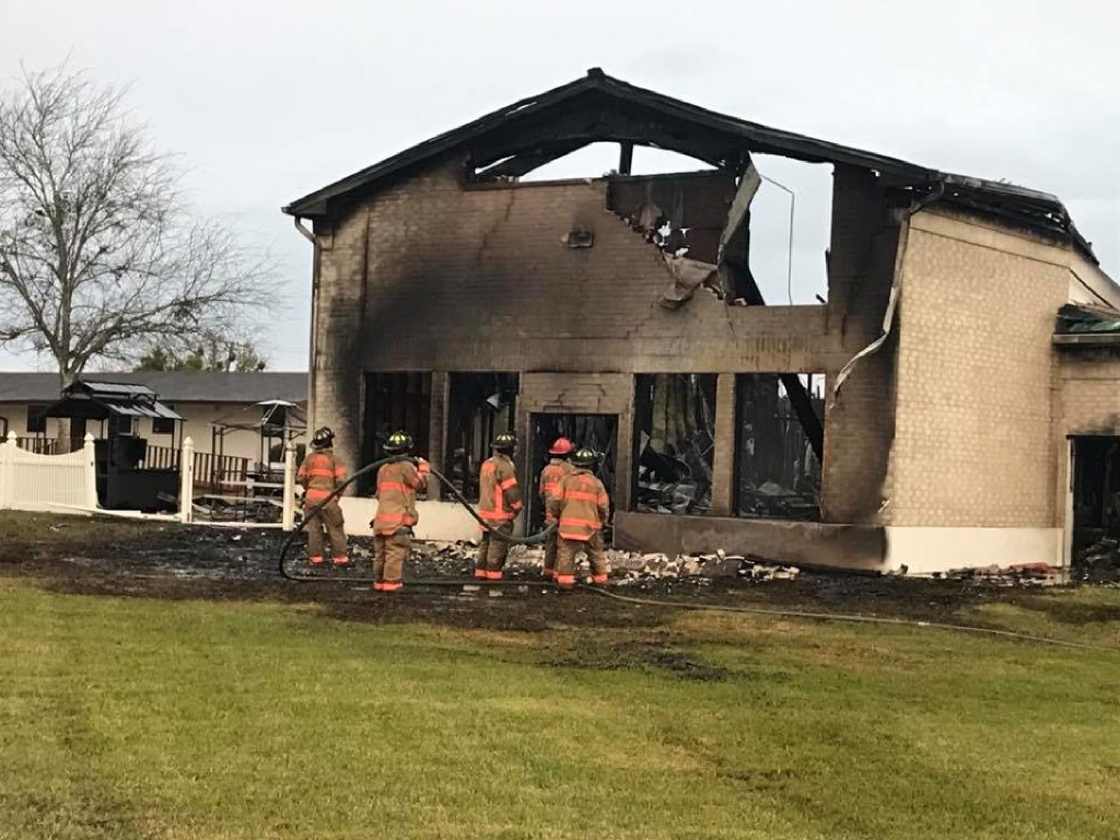 Man charged with hate crime in Texas mosque fire