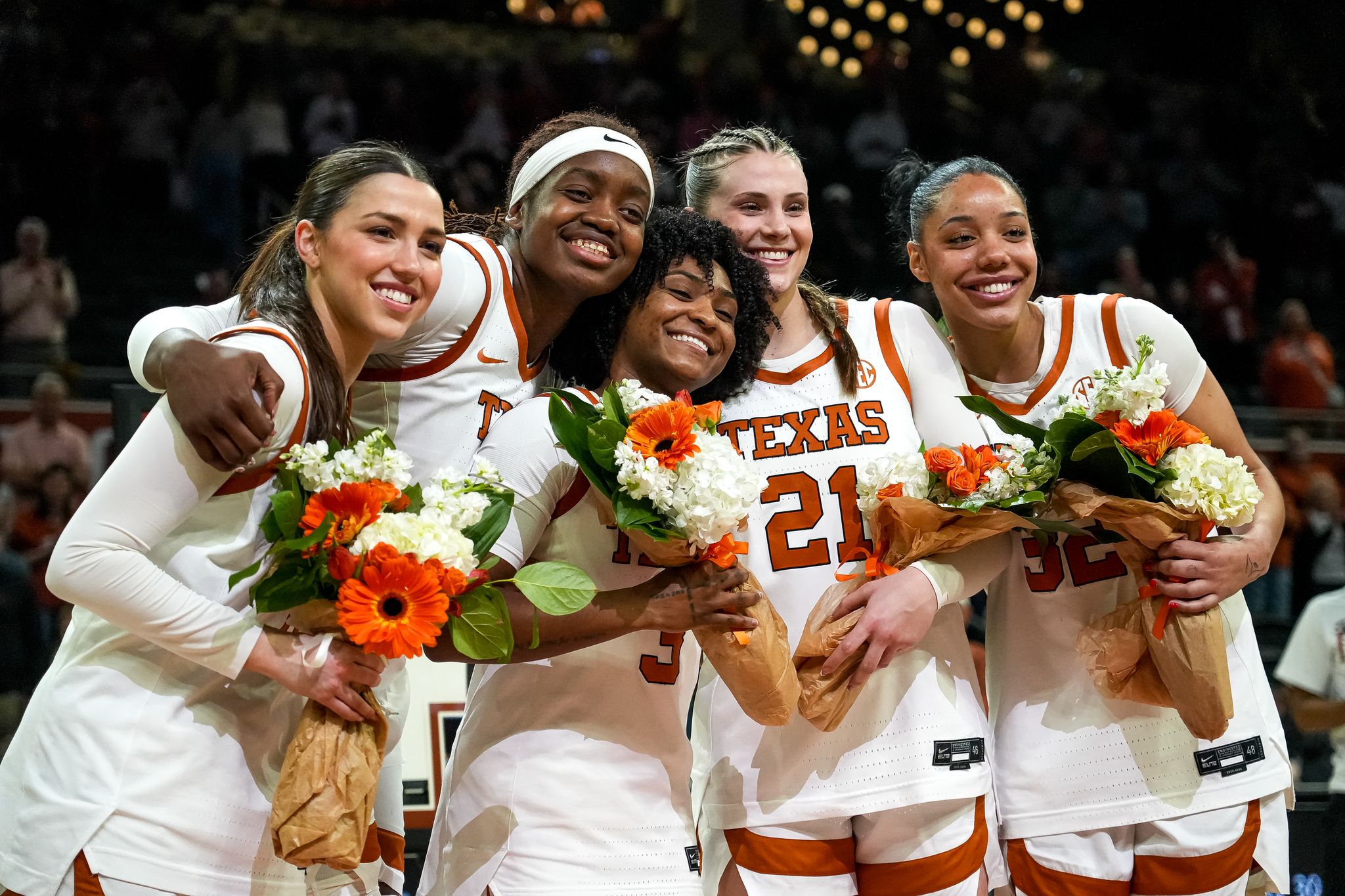 Texas C Kyla Oldacre earns Senior Day start against Mississippi State