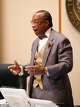 Dallas County Commissioner John Wiley Price speaks during a Commissioners Court meeting in Dallas, Tuesday, May 2, 2017. (Jae S. Lee/The Dallas Morning News)