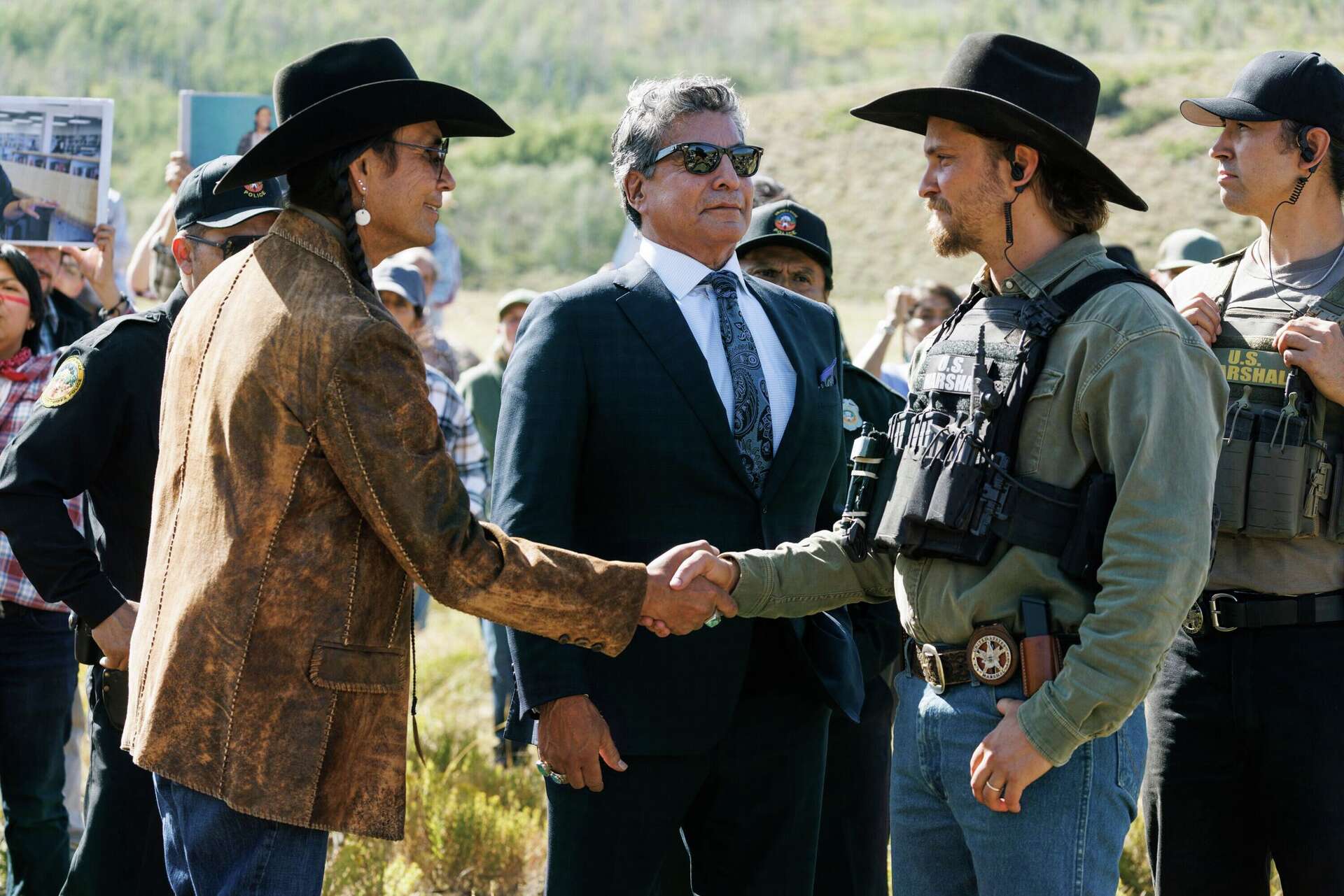 Luke Grimes returns as fan favorite Kayce Dutton in new 'Yellowstone' spinoff, 'Marshals'