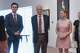 This image released by Greenwich Entertainment shows Rupert Friend, from left, Marshall Bell and Jessica Chastain in a scene from "Dreams." (Greenwich Entertainment via AP)