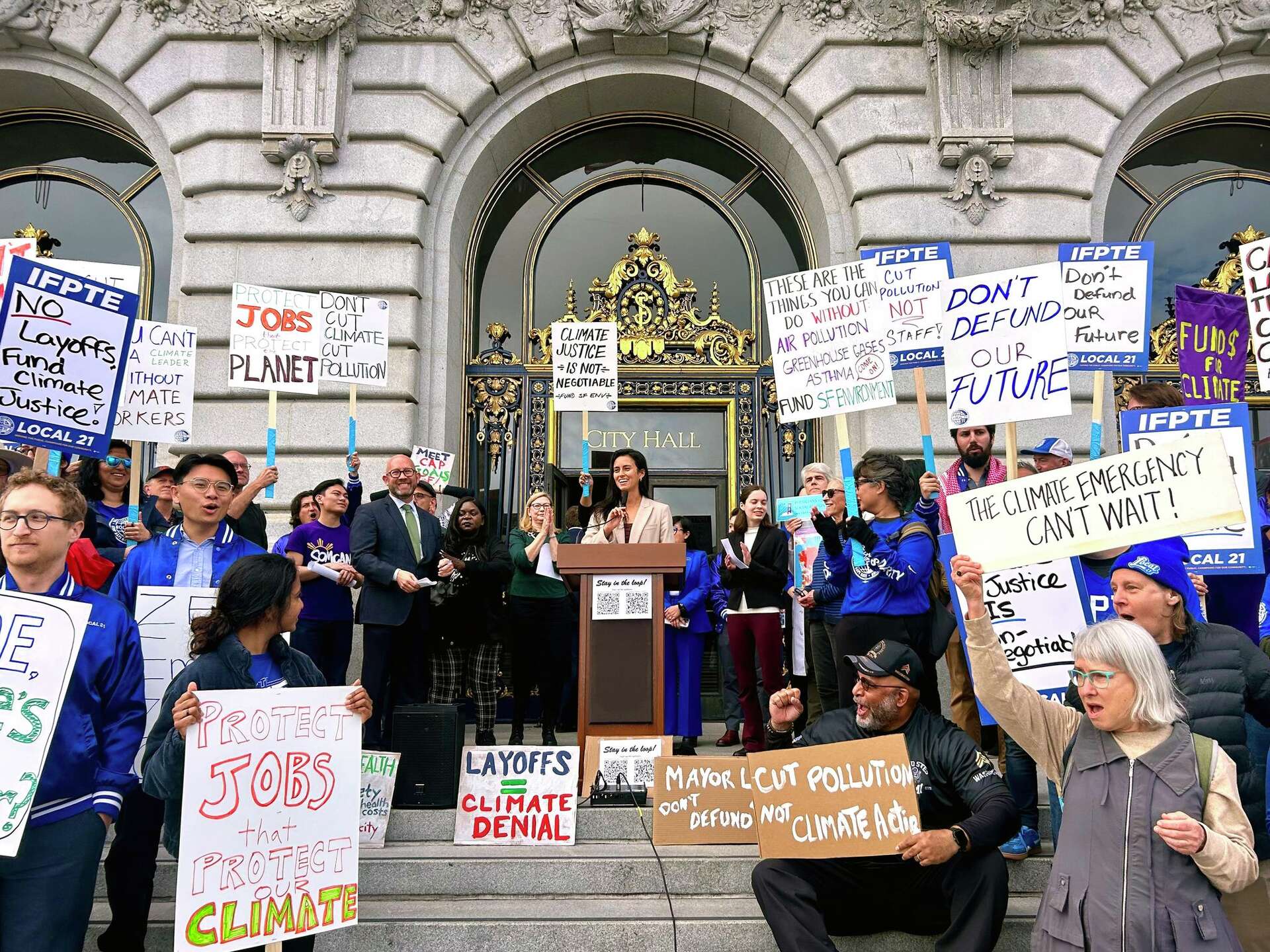 SF: Hundreds Rally Against Proposed Budget Cuts To Environment Department