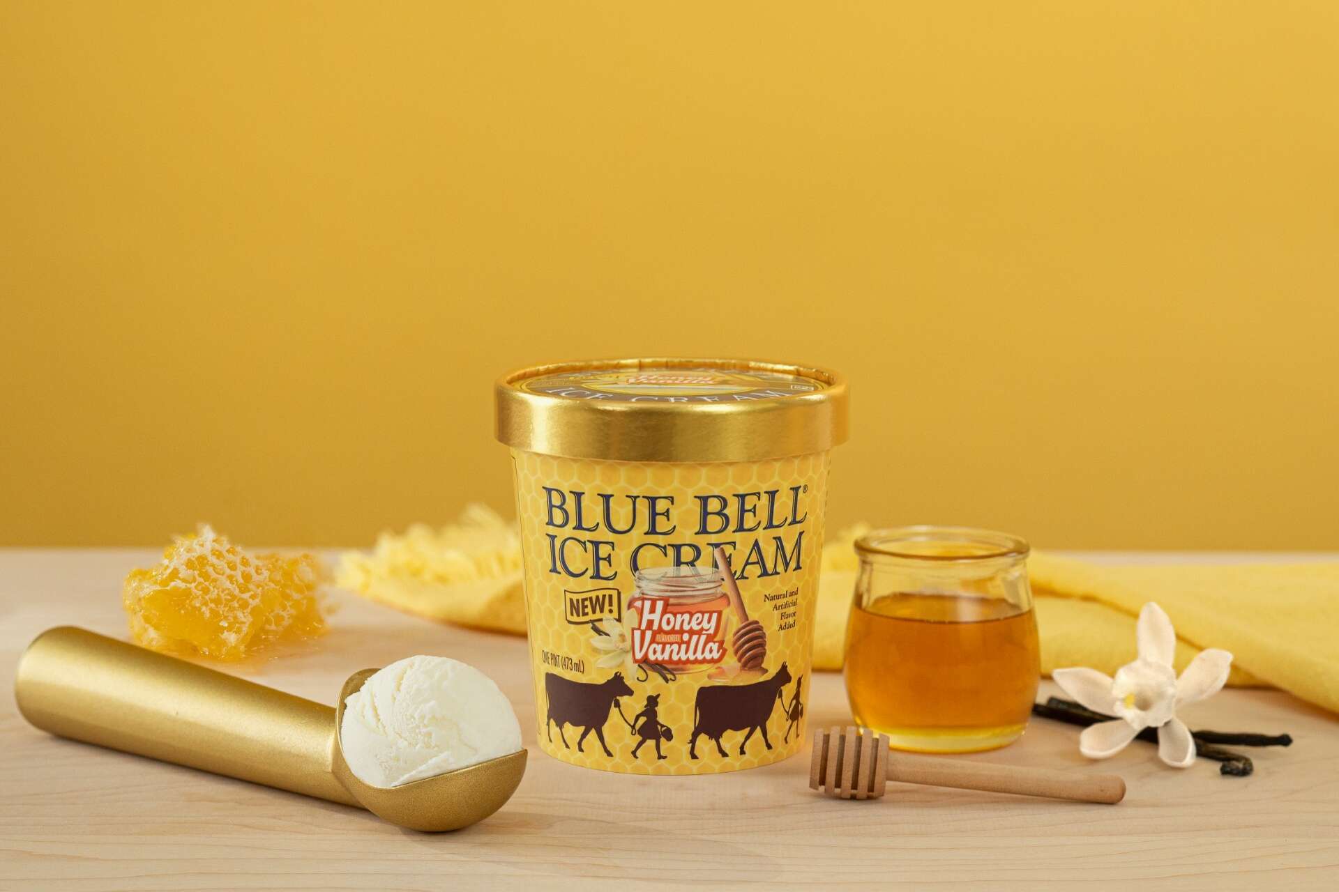 Blue Bell new Honey Vanilla pint brings buzz to the freezer aisle