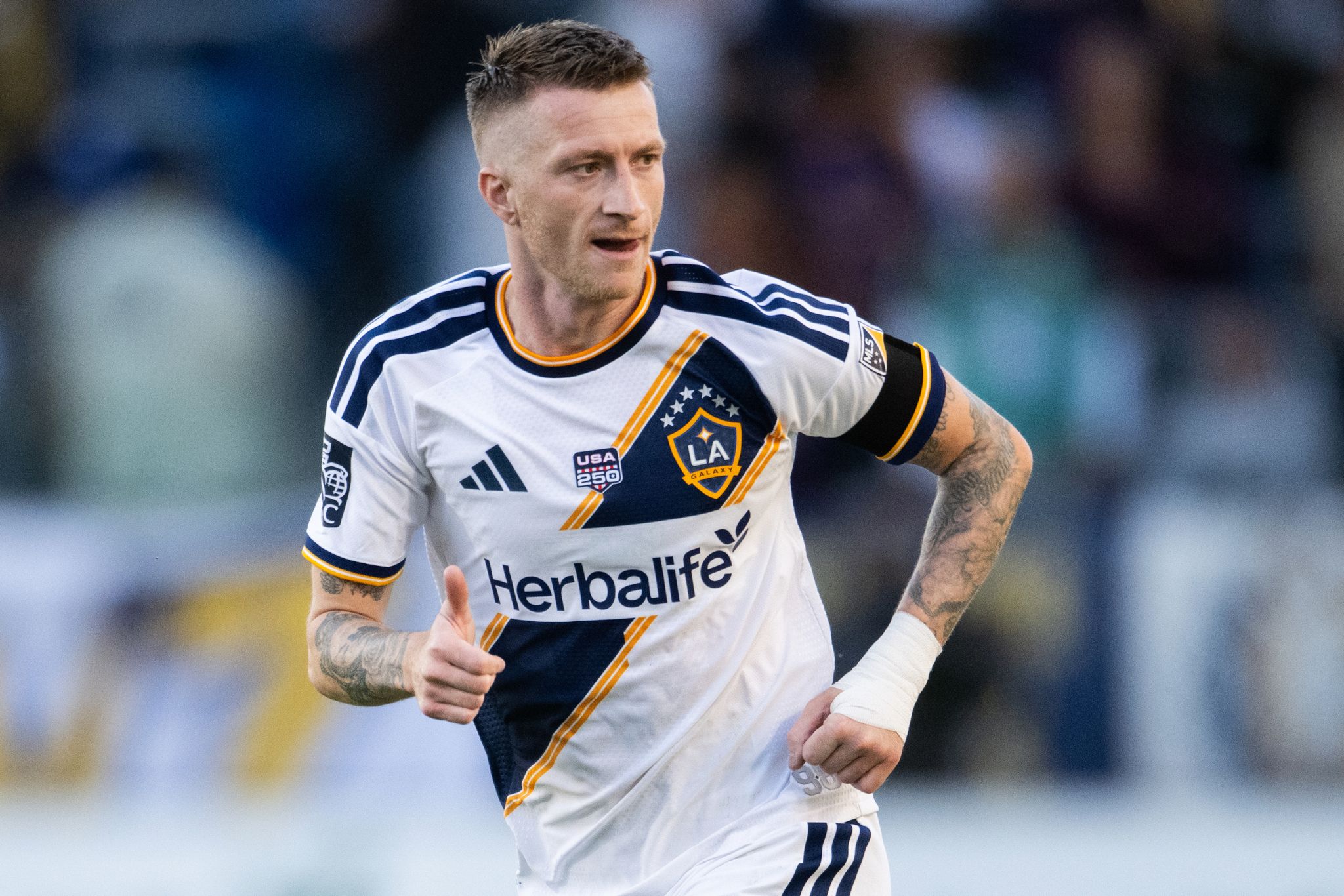 German star Marco Reus extends his stay with the LA Galaxy through 2027