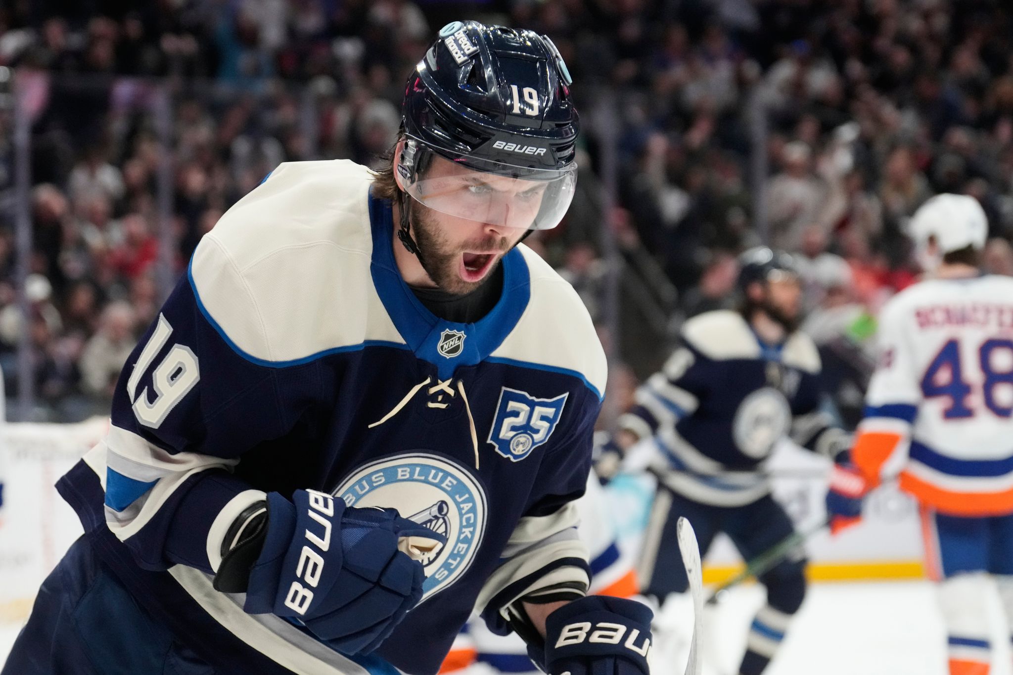 Marchenko Boxer Marchenko scores 2nd goal in OT as Blue Jackets weather a furious ...