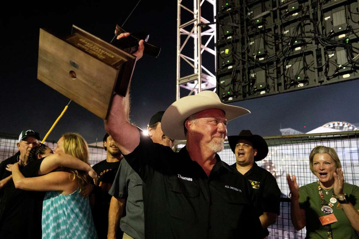 Thomas Page reacts after his team 