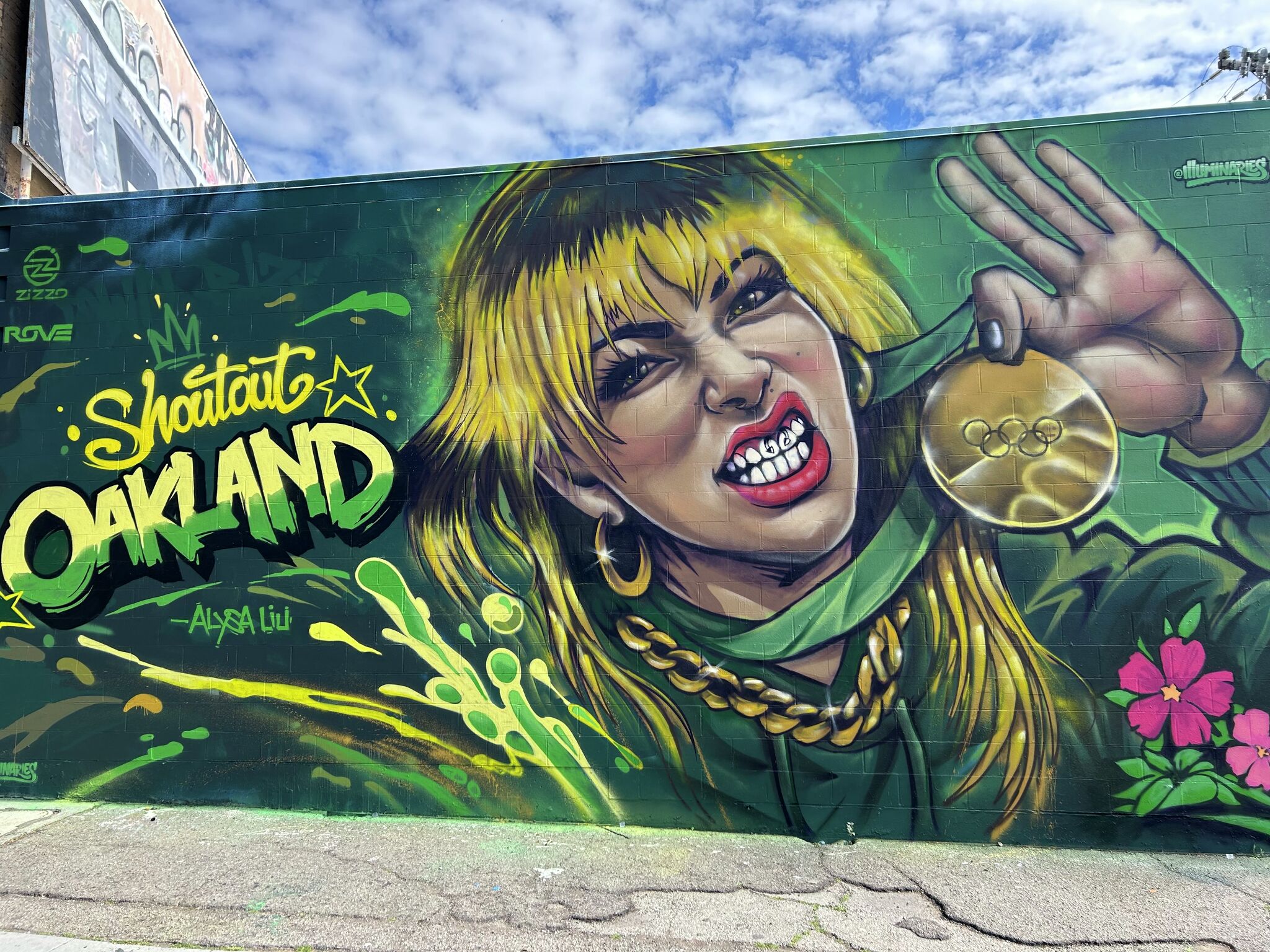 Bay Area’s celebration of Alysa Liu now includes massive Oakland mural - SFGATE