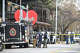 The Austin Police Department and the FBI investigate a shooting at Buford's on 6th Street on Sunday, March 1, 2026, in Austin, Texas. (AP Photo/Jack Myer)
