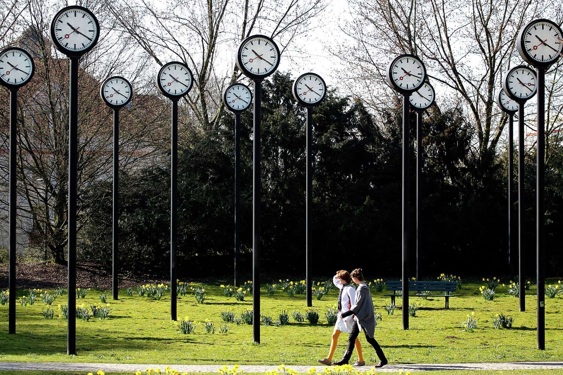 When do the clocks change? We spring forward Sunday, March 8.