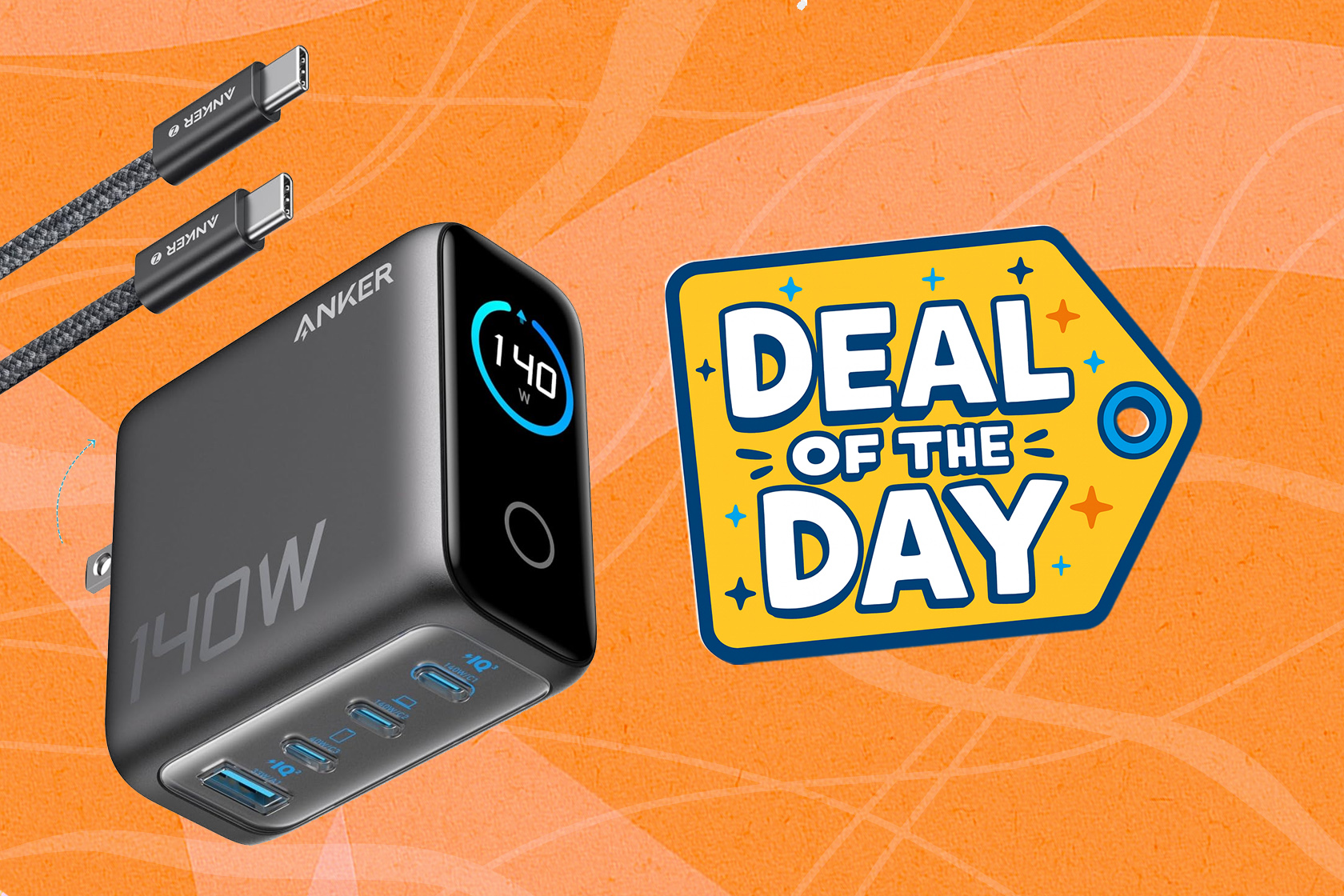 Anker 4-port 140W charger deal: $64 USB-C laptop charger