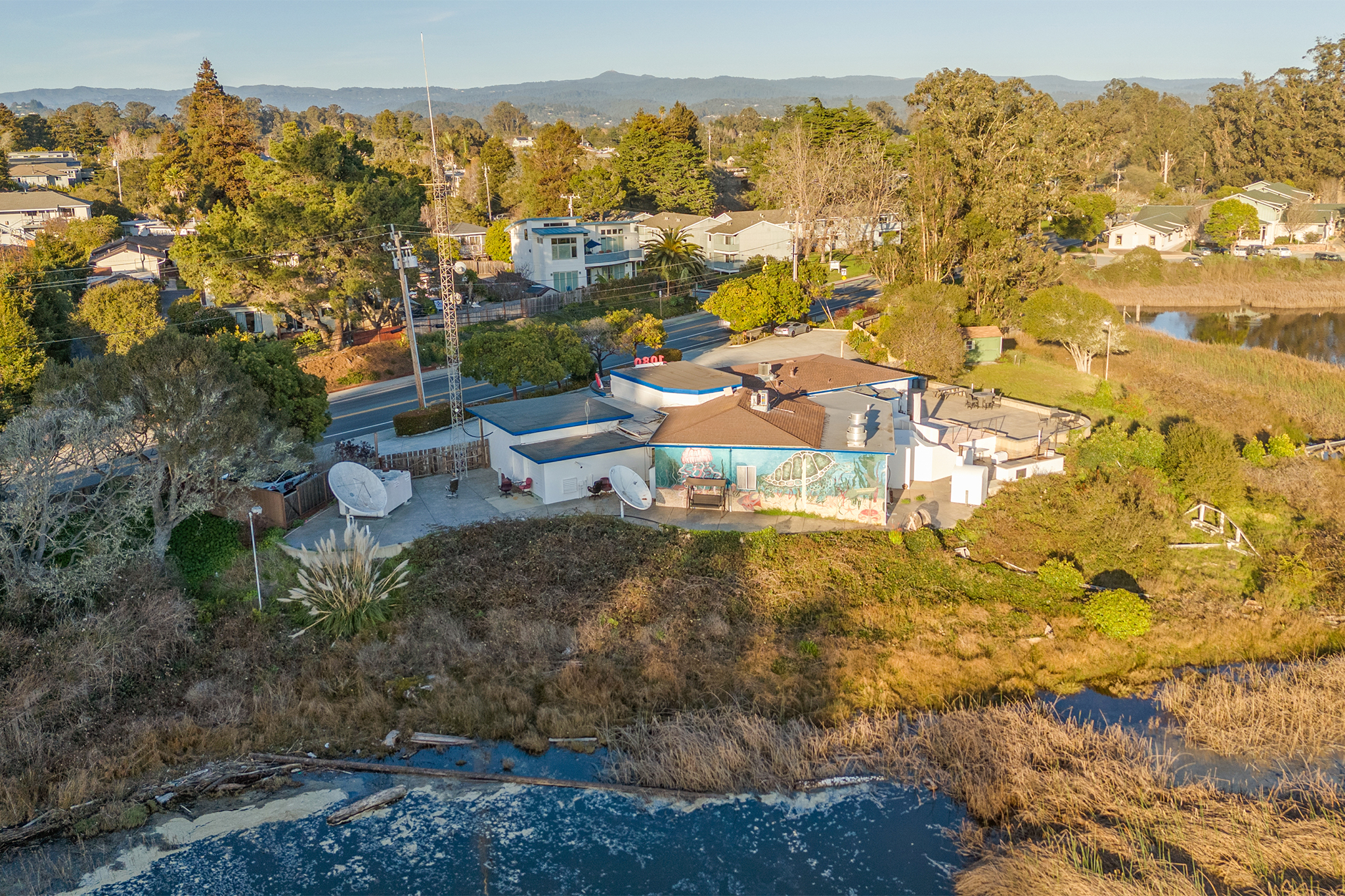 sfgate.com - Anna Marie Erwert - A coastal Santa Cruz property comes with bunker and radio stations for $8.9M