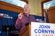 Sen. John Cornyn, R-Texas, speaks during a campaign stop in The Woodlands, Texas, Saturday, Feb. 28, 2026. (AP Photo/Annie Mulligan)