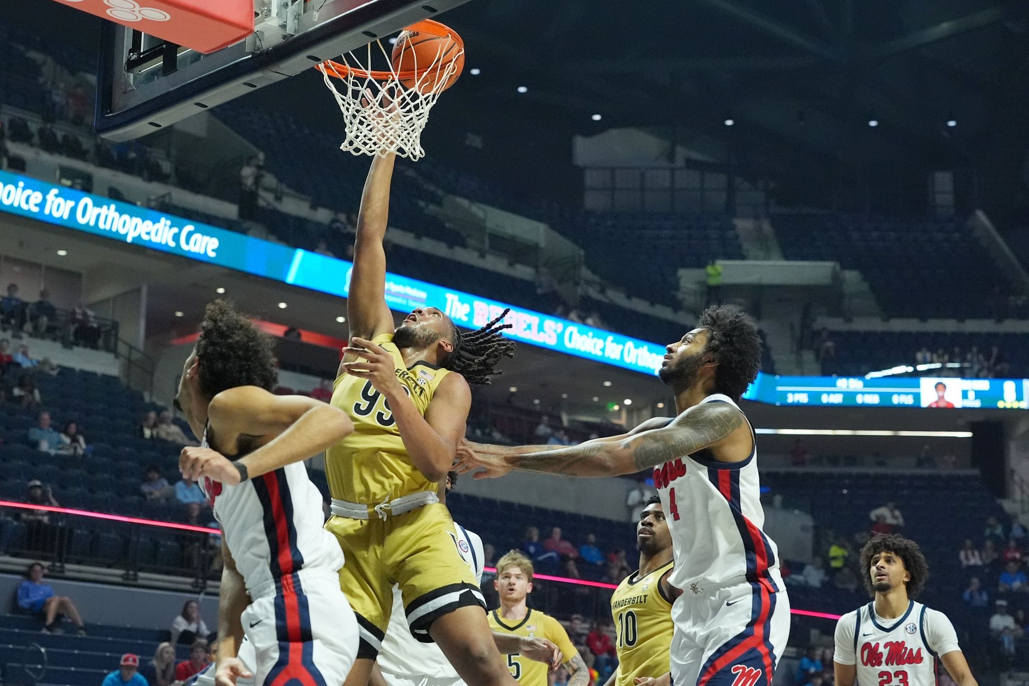 Tyler Tanner's big overtime leads No. 24 Vanderbilt past Mississippi, 89-86