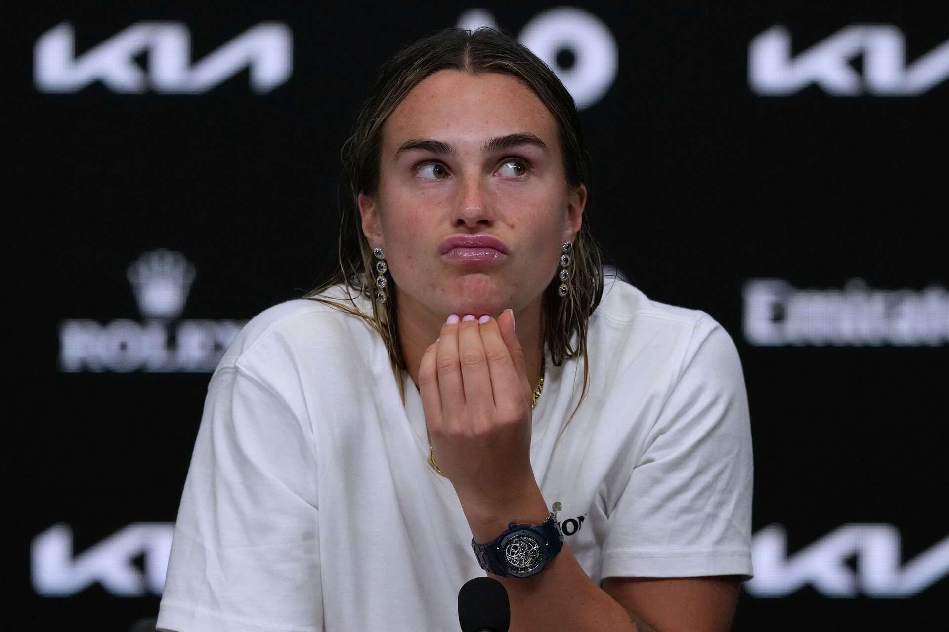 Aryna Sabalenka credits her new dog with providing 'mental health ...