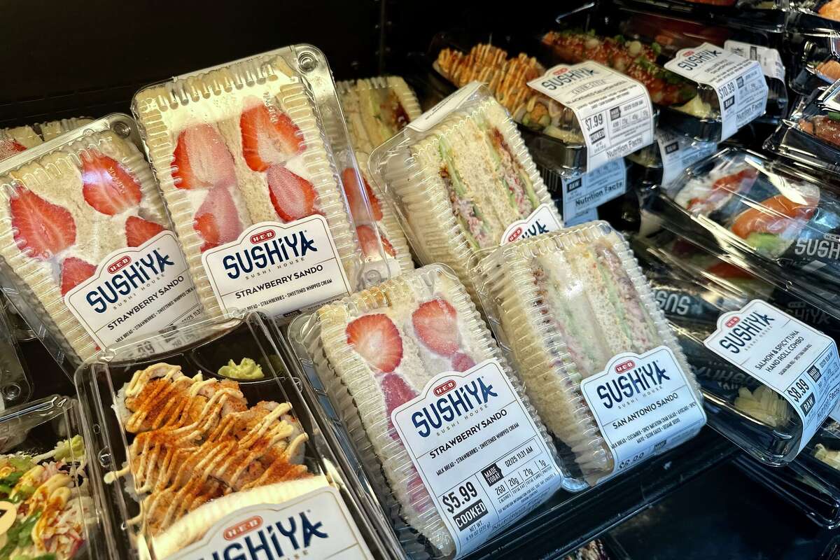 H-E-B released three new Japanese-style sandos.