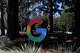 A logo on display at Google’s headquarters on Feb. 4, 2026, in Mountain View, Calif. The company, like others in the Bay Area, is pouring billions of dollars into its AI efforts.